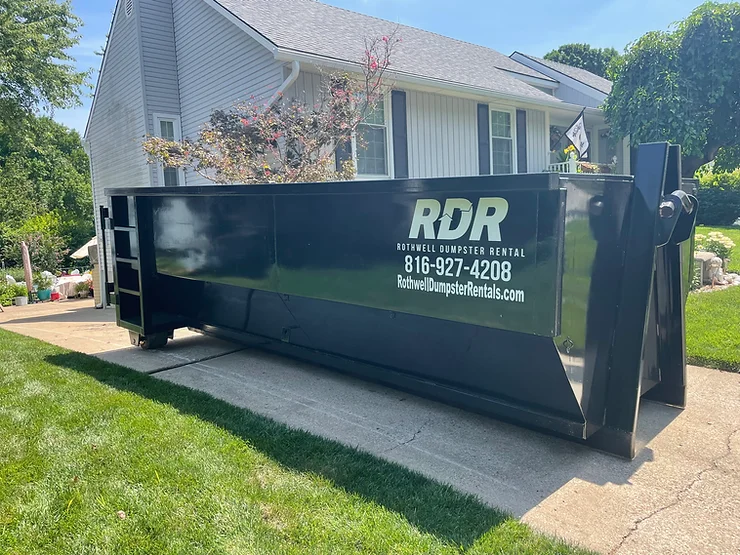 This is a blog post about locally owned and operated dumpster rental with Rothwell Dumpster Rentals.